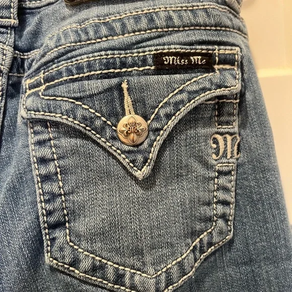 Miss me 29 mid rise easy boot plain jean inseam 34 - Picture 8 of 12